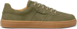 Koel Hugh Suede Barfussschuhe f&uuml;r Herren | oliv