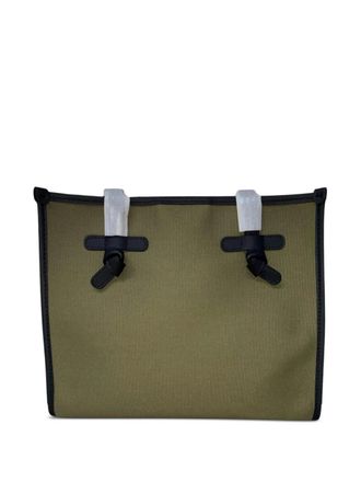 Gianni Chiarini Shopper met geknoopt detail - Groen