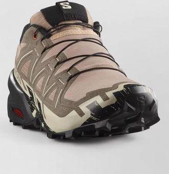 Salomon mesh lace sneakers pull tab outsole