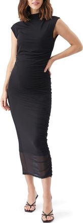 Ripe Thurley Mesh Dress in Black at Nordstrom, Size X-Large Au