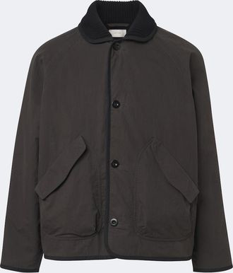 The Row Tobias cotton-blend jacket