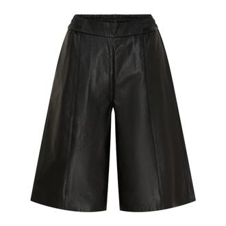 BTF-CPH Culotte in Pelle - - Shorts - Donna - Nero - XS