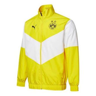 Puma Borussia Dortmund 21/22 Prematch Jacket Yellow 764295-01