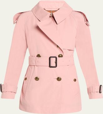 Burberry Fitzrovia Short Belted Trench Coat