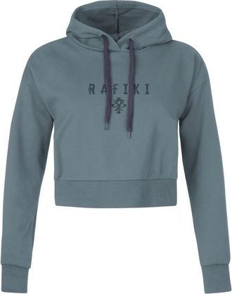 Rafiki Zulu Crop Hoodie f&uuml;r Damen | grau