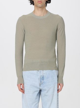 Ami Gestructureerde Gebreide Trui