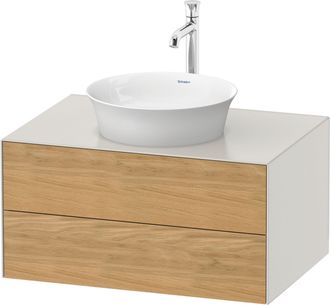Duravit Tulip Blanco, Mueble De Ba&ntilde;o Colgado En La Pared, Ancho - Duravit