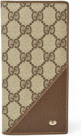 Gucci Beige Brown Gg Plus Wallet (Bi-Fold) (Pre-Owned)
