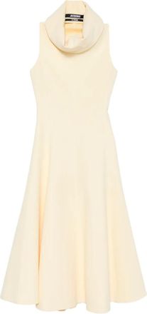 Jacquemus Abito smanicato - Giallo