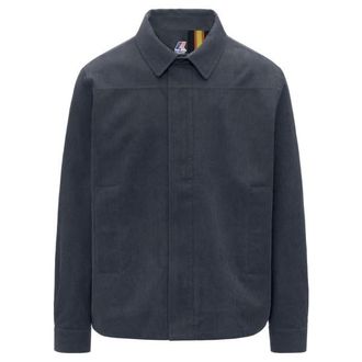 K-Way Shary Corduroy Freizeitjacke f&uuml;r Herren | blau