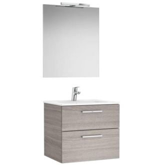 Roca Pack Victoria 2 Cajones 600 Mm Color Roble City Roca