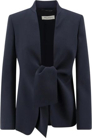 Max Mara Kleding.... - Dames - Blazers - Blauw - M - Polyester - Jassen