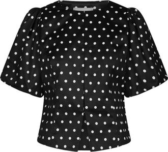 Neo Noir Overhemden, Dames, Zwart, L, Polyester, Blouses