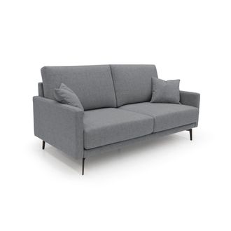 Divani.Store Saturno Sof&aacute; Moderno En Tela Suave E Impermeable 180 Cm Gris
