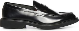 Doucal's Penny Moc - Heren - Loafers - Zwart - 44 EU - Leer - Schoenen