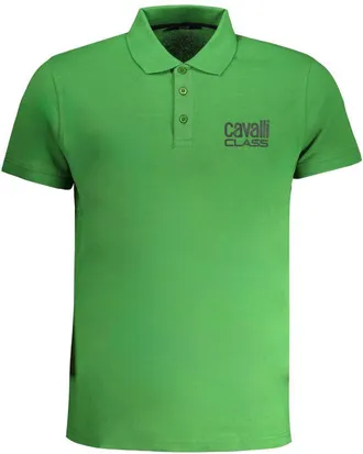 Cavalli Cotton Mens Polo Mens Shirt