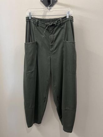 Transit Par-Such Womens Pull On Trouser In Green