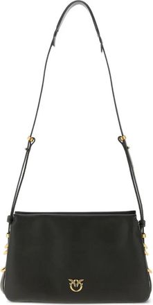 Pinko Triplet Mini Vitello Morbido - Dames - Schoudertassen - Bruin - ONE Size - Leer - Tassen