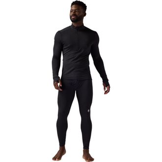 Backcountry Pines Micrrid Ultra-Lt Baselayer 1/4-Zip Top - Mens in Black at Nordstrom, Size Xx-Large