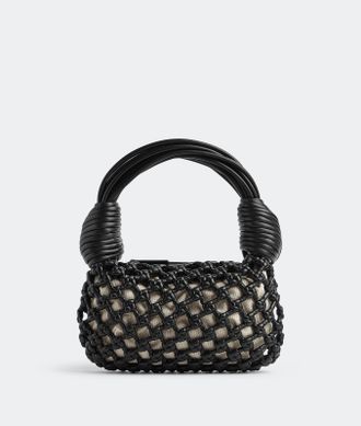 Bottega Veneta Double Knot - Black - Woman - 100% Lambskin