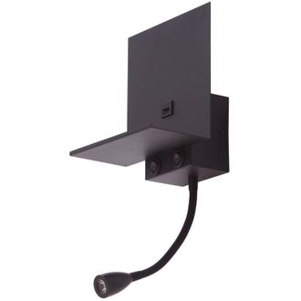 Lindby Lindby L&aacute;mpara De Pared thorid En Negro Metal
