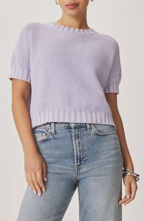 Splendid Annmarie Cotton Sweater in Lavender Purple at Nordstrom Rack, Size X-Large
