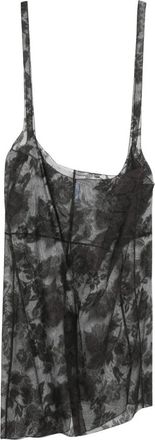 Prada Rokken, Dames, Veelkleurig, S, Chantilly Lace Midi Rok