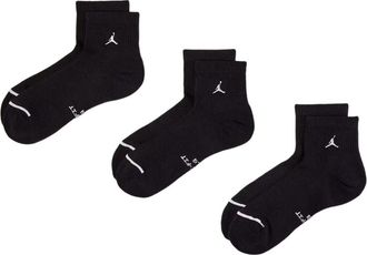 Nike Jordan Air Jordan Everyday Elevated Ankle socks (3 pairs) Black IR6320-010