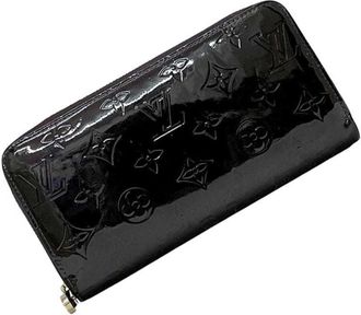Louis Vuitton Amarante Wine Monogram Vernis Long Wallet (Bi-Fold) (Pre-Owned)