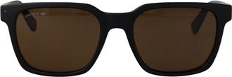 Lacoste L6028S Zonnebril - Heren - Accessoires - Zwart - Maat: 54 MM