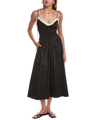 For Love & Lemons For Love & Lemons Bethany Midi Dress
