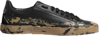 Dolce & Gabbana Portofino Low Top Sneakers - Heren - Sneakers - Zwart - 44 EU - Leer - Schoenen