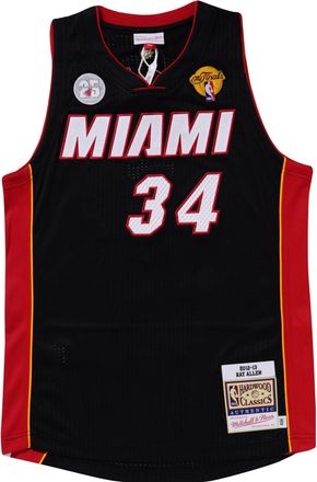 Mitchell & Ness NBA Authentic Jersey Miami Heat - Ray Allen 2012-13- AJY44943-MHE12RALBLCK