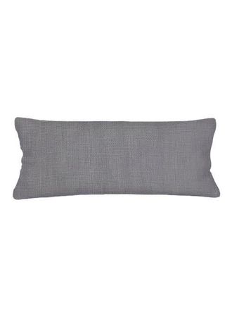 Anaya with Love So Soft Linen Body Pillow with Down Alternative Insert in Classic Grey at Nordstrom, Size 20X54