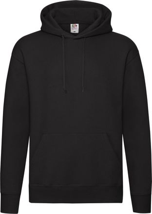Fruit Of The Loom Fruit of the Loom Heren Premium Hoodie (Zwart)