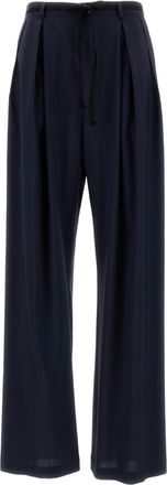 Barena Wide-Leg Trousers With Front Pleats