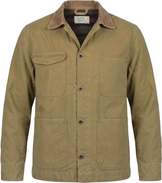 CHESAPEAKE'S Work Jacket Canvas Iowa - Heren - Jassen - Groen - Maat: 2XL Katoen
