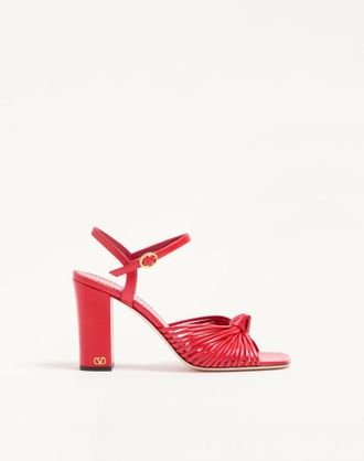 Valentino Garavani Sandalo Annet In Capretto 90Mm Donna CORALLO 36.5