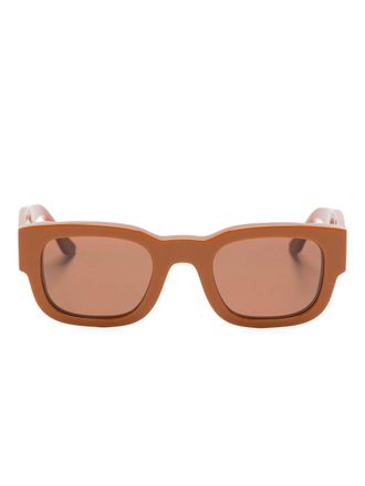 Thierry Lasry Foxxxy rectangle-frame sunglasses - unisex - Acetate - 49 - Brown