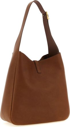 Saint Laurent Womens Brown Calfskin Shoulder Bag