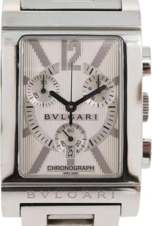 Bulgari Pre-owned Watches, female, Gray, Size: ONE SIZE Pre-owned Vintage Watch
