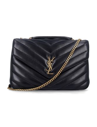 Saint Laurent Loulou Large Matelassé Lambskin Chain Bag