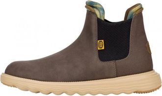 Hey Dude Klassieke Branson Waterdichte Sneaker - Heren - Chelseaboots - Bruin - 45 EU - Leer - Schoenen
