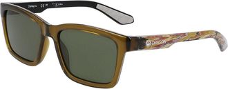 Dragon Dragon DR THORN ATH LL 314 Mens Sunglasses Green Size 54