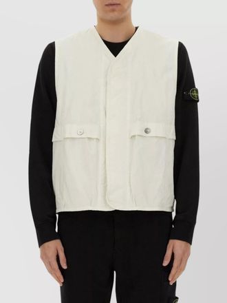 Stone Island logo tank top