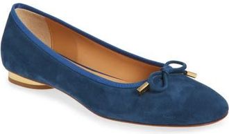 Tod's Ballerina Flat in Baltic Chiaro at Nordstrom, Size 10.5Us