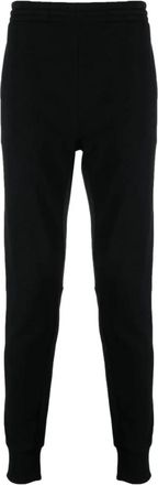 Lacoste Broeken, Dames, Zwart, XL, Katoen, Casual Katoenen Broek