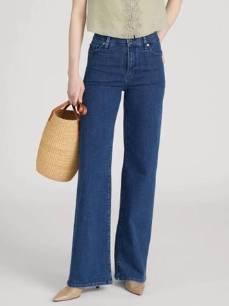 Frame Denim Le Slim Palazzo Jean In Loner