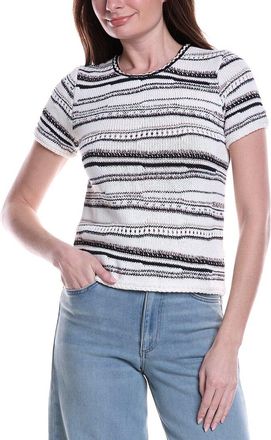 Nic+Zoe Nic+Zoe Shoreline Mix Knit T-Shirt