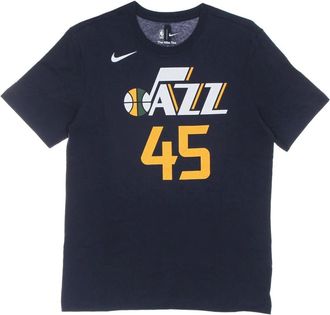 Nike T-Shirts, male, Blue, Size: XS Donovan Mitchell NBA Tee